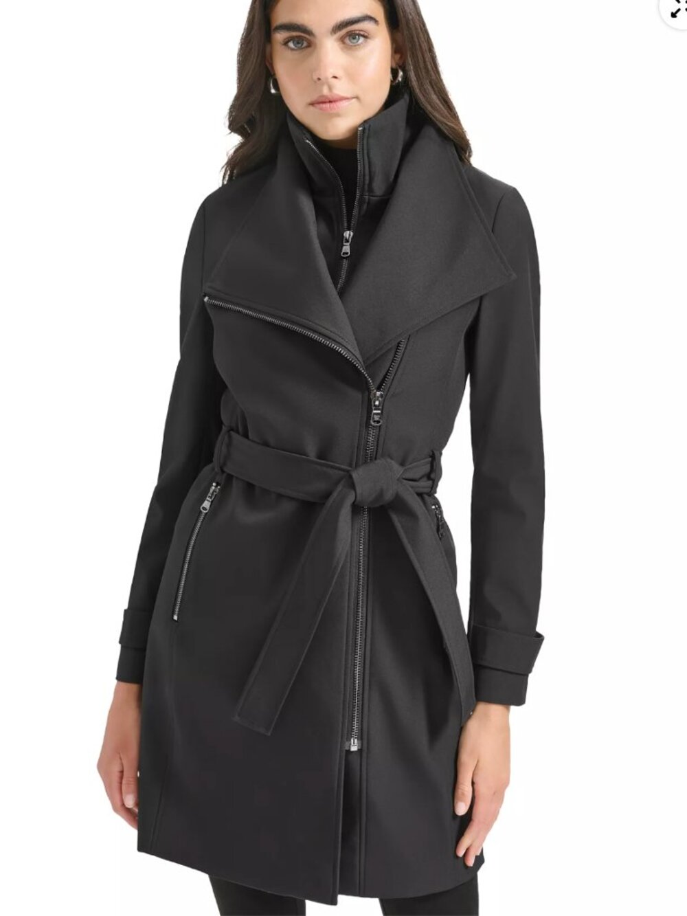 Calvin Klein Women's Belted Wrap Coat | Size M | NWOT